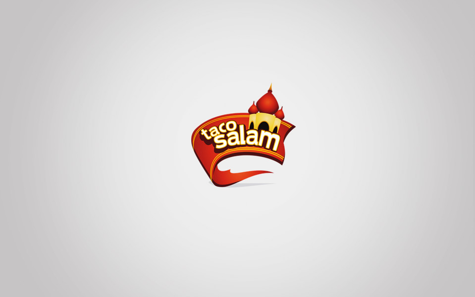 Taco Salam Logo Design